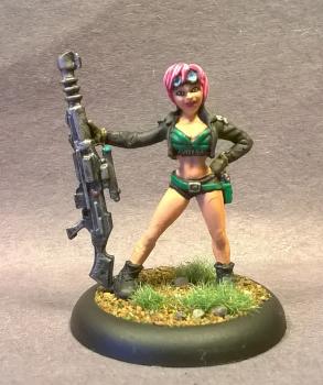50156: Gretha, Female Sniper by mikecarrero