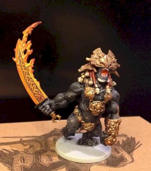 Blood Rage Fire Giant by ragefish