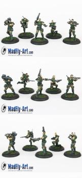 Free Marines by MadFlyArtStudio