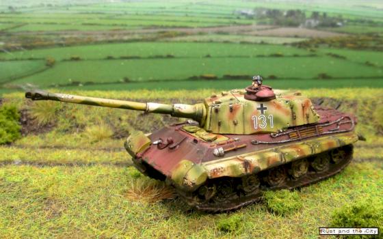 King Tiger for Flames of War by RustandtheCity