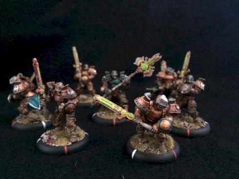 Cygnar Stormblade Infantry by Marshmalador