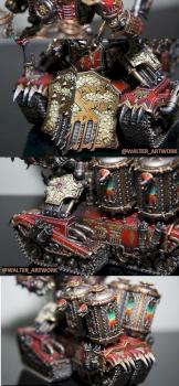 khorne lord of skulls by kruchevnikita