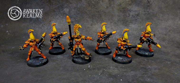 Eldar Fire Dragons by Awaken Realms