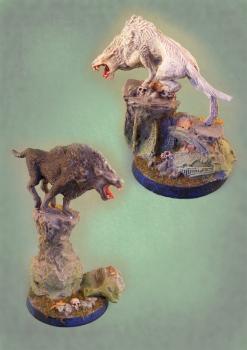 Wild Warg Chieftain by artfulcodger