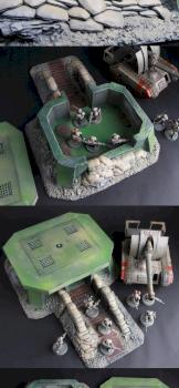 Modular Bunker and trench by Warmonger Creation