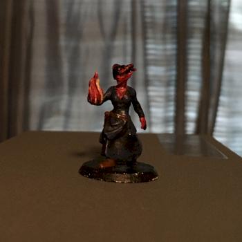 Ashes, Tiefling Wild Magic Sorceress by AnotherEternity