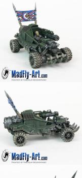Hedgehog Necromower ATV by MadFlyArtStudio