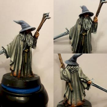 Gandalf the Grey - Lord of the rings mini by JH Painter