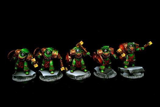 Salamanders Legion Firedrakes by goblet