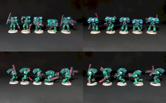 Dark angels assault squad by Darman