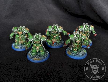 Dark Angels Centurion Devastator Squad by Mens Paints Studio
