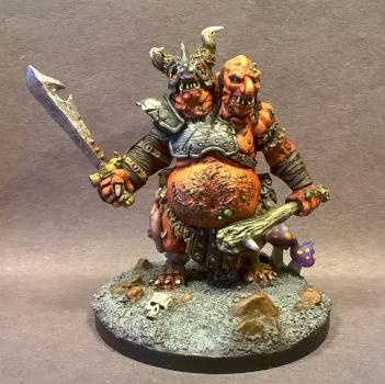 02657: Lardgulp, Two Headed Troll by mikecarrero