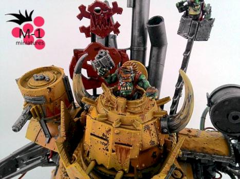 Stompa Orcs Bad Moons by malinek28