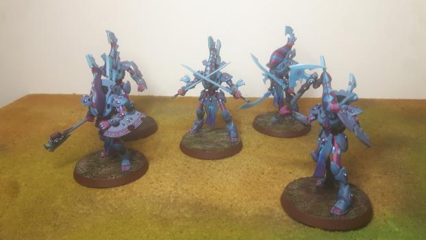 Harlequin Wraithblades by DrSad