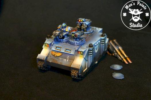 Space Marines Razorback by Mens Paints Studio