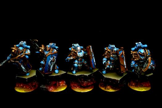 Ultramarine Invictarus Suzerain Squad by goblet