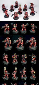 Word Bearers tactical squad by Adv