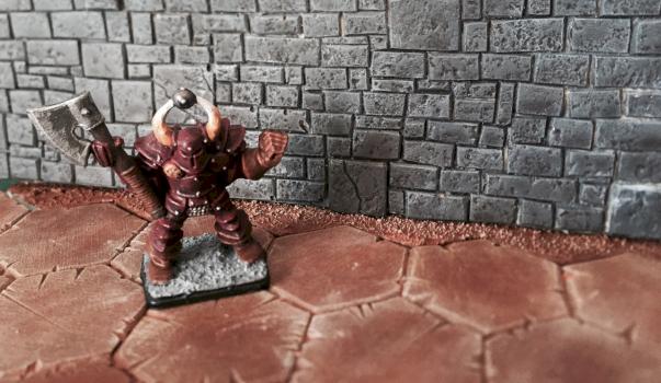 heroquest chaos warrior by gOto