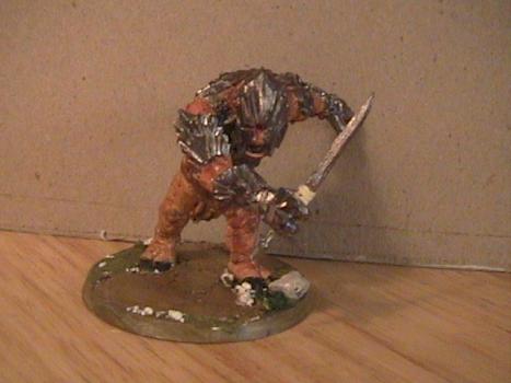 Mordor Troll made for a friend along time ago by looneymoon