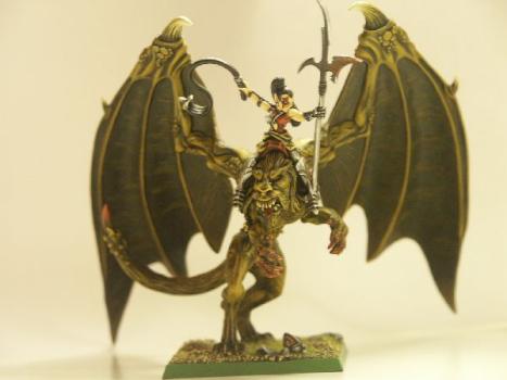 Manticore elfe noire 2 by AnomanderRake