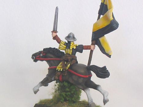 Bretonnian squire standard by Godefroy