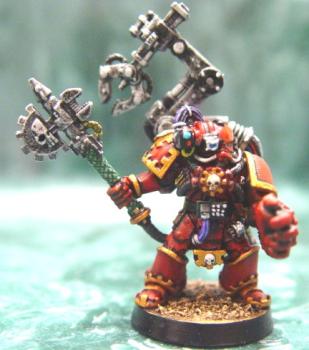 Space Marine Mechanic or Tech by John Lee