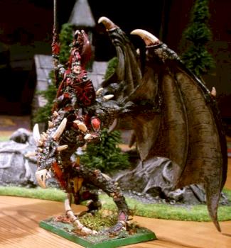 Blutdrachen Vampir auf Zombiedrachen by Assurthaan