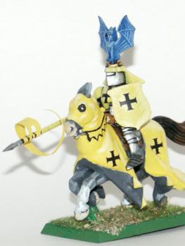 Bretonnian knight by Godefroy