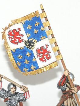Bretonnian Standard Bearer by Godefroy