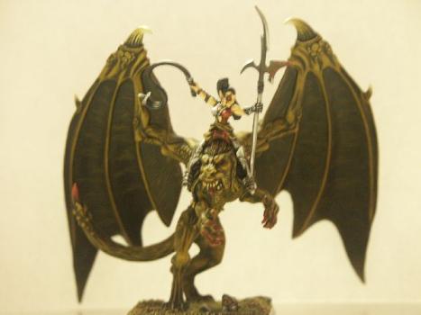 Manticore elfe noire by AnomanderRake