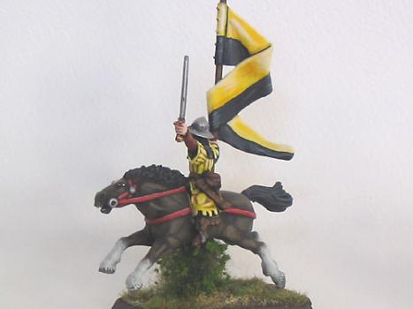 Bretonnian squire standard by Godefroy