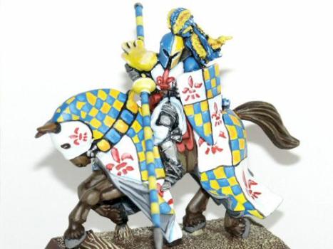 Bretonnian knight by Godefroy