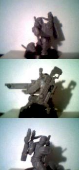Helmetless Tau Sniper by Helkahoth