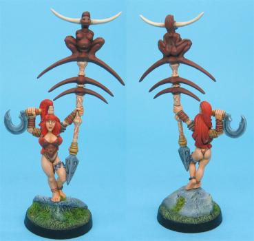 Celtos female druid by gurney