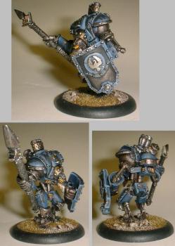 Cygnar Lancer by Ben Brownlie