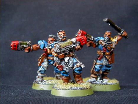 Space Wolf Scouts by krakgrenade