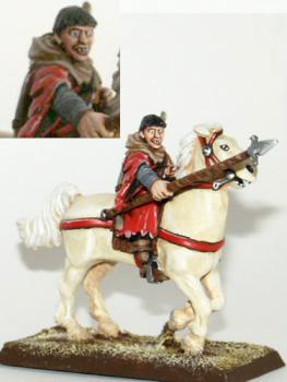Bretonnian mounted squire by Godefroy