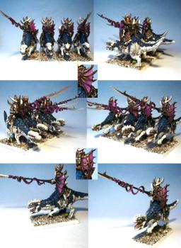 Dark Elf Cold One Knights by Vagnar Frost