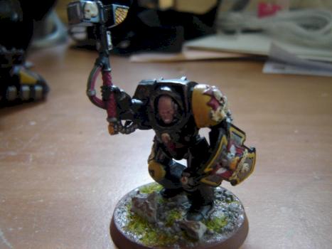 Black Templar Assault Terminator by SpaceChicken