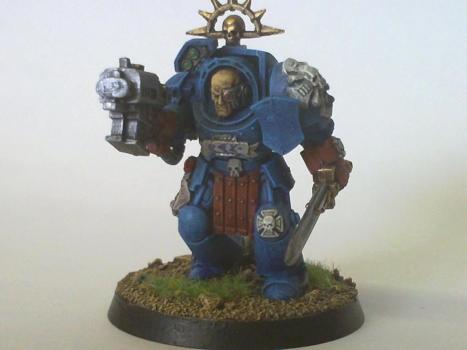 Crimson Fist Terminator Sergeant by Archroy