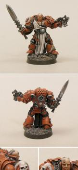 Blood Angels Space Marine Librarian by duck21