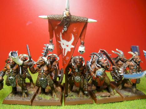 Beastmen Gor Army by krauser13