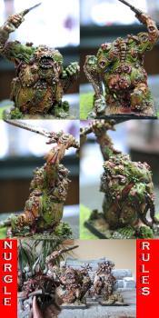Nurgle Demon Great Unclean by Grimgorkwaaagh