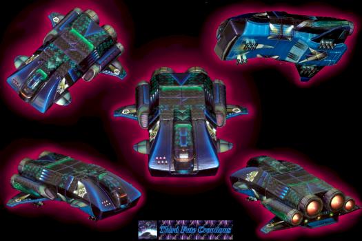 Broadsword class Dropship: Battletech by RevenantDrag00n