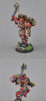 Space Marines Jump Pack Chaplain by caomao777