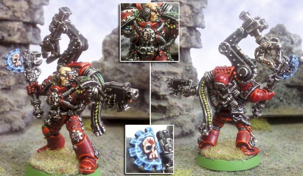 Rydia, Dark Angels Techmarine by Enzomadcap