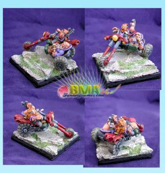 GW Motorcycle with sidecar Squat by belminiart