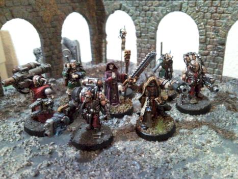 Inquisitor & Retinue by Virgilio