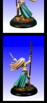 Tristan, Loremistress by Dark Elf Miniatures
