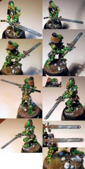 Striking Scorpion Exarch by andee